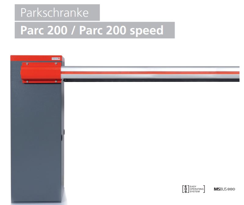 Marantec Ersatzteile Parc 200, Parc 200 speed